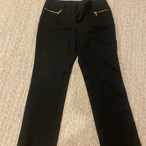 Laura 4 pants with gold zipper